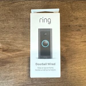 Ring Doorbell Wired in Box NWT